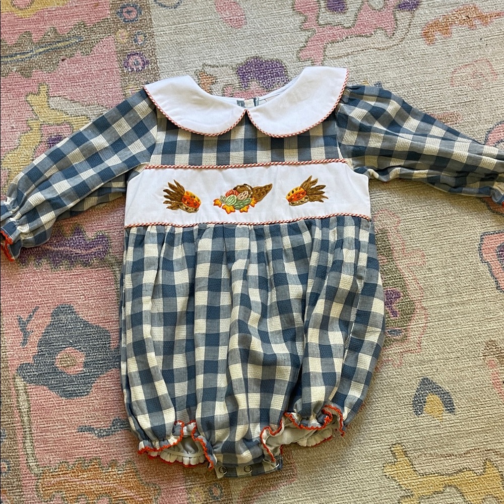NWT Smockingbird Thanksgiving Bubble